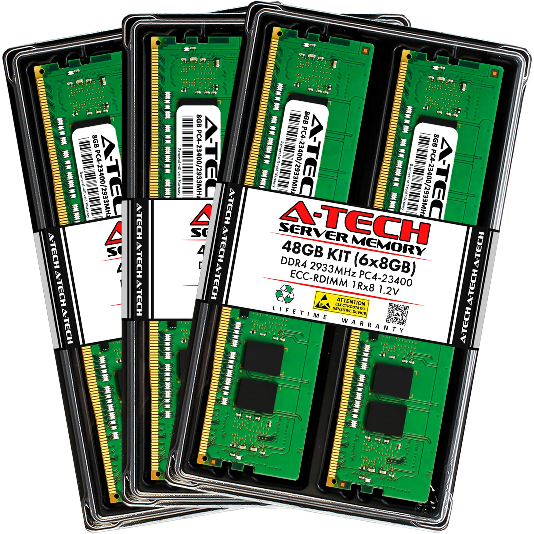 A-Tech 48GB Kit (6x8GB) RAM for Lenovo ThinkStation P720 | DDR4